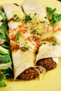 Beef And Bean Enchiladas