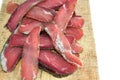 Beef biltong Royalty Free Stock Photo