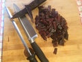 Beef biltong