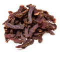 Beef Biltong strips Royalty Free Stock Photo
