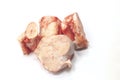 Beef bones with marrow for broth Royalty Free Stock Photo