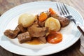 Beef bourguignon Royalty Free Stock Photo