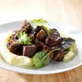 Beef Bourguignon Royalty Free Stock Photo