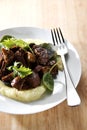 Beef Bourguignon Royalty Free Stock Photo