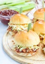 Beef brisket sliders Royalty Free Stock Photo