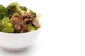 Beef and Broccoli Chinese Food Royalty Free Stock Photo