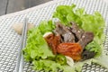 Beef Bulgogi Wrap Royalty Free Stock Photo