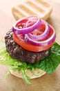 Beef Burger Royalty Free Stock Photo