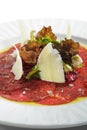 Beef Carpaccio Royalty Free Stock Photo