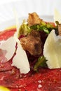 Beef Carpaccio Royalty Free Stock Photo