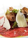 Beef Carpaccio Royalty Free Stock Photo
