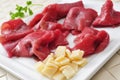 Beef carpaccio