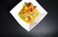 Beef or chicken green curry Royalty Free Stock Photo