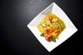 Beef or chicken green curry Royalty Free Stock Photo