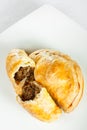 Beef curry puffs Royalty Free Stock Photo