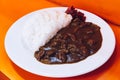 Beef curry with rice, japanese food Royalty Free Stock Photo