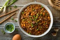 Beef Fried Rice Royalty Free Stock Photo