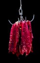 Beef Hang in Hook Royalty Free Stock Photo