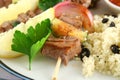 Beef Kebabs Royalty Free Stock Photo