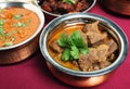 Beef korma curry in bowl