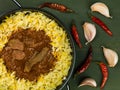 Beef Madras Curry With Aromatic Pilau Rice