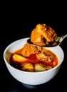 Beef mussaman curry Royalty Free Stock Photo