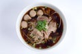 Beef noodle soup Royalty Free Stock Photo