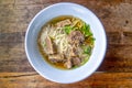 Beef noodle soup Royalty Free Stock Photo