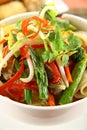 Beef Noodle Stirfry Royalty Free Stock Photo