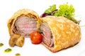 Beef in pastry