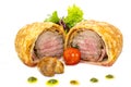 Beef in pastry