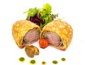 Beef in pastry