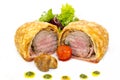 Beef in pastry