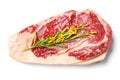 Beef rib eye steak Royalty Free Stock Photo