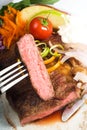 Beef ribeye steak Royalty Free Stock Photo