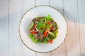 Beef Salad, Thai style beef salad spicy dish Royalty Free Stock Photo