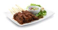 Beef Satay Sate Daging Indonesia Food Appetizer Easy dish Style