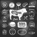 Beef specialty restaurant elements design