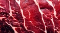 Beef steak background. Generative ai design