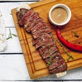 Beef Steak Dinner Royalty Free Stock Photo