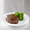 Beef steak fillet with broccoli Royalty Free Stock Photo
