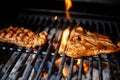 Beef Steak On Grill With Rosemary Pepper And Salt Royalty Free Stock Photo