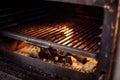 Beef Steak On Grill With Rosemary Pepper And Salt Royalty Free Stock Photo