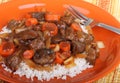 Beef Stew Closeup Royalty Free Stock Photo