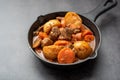 Beef Stew French cuisine Beef Bourguignon Royalty Free Stock Photo