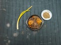 Beef stew with potato and carrot Royalty Free Stock Photo