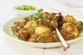 Beef Stew with Potatoes Royalty Free Stock Photo