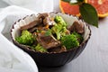 Beef stewed with broccoli Royalty Free Stock Photo