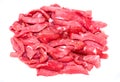 Beef Stirfry Strips Royalty Free Stock Photo