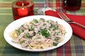 Beef Stroganoff